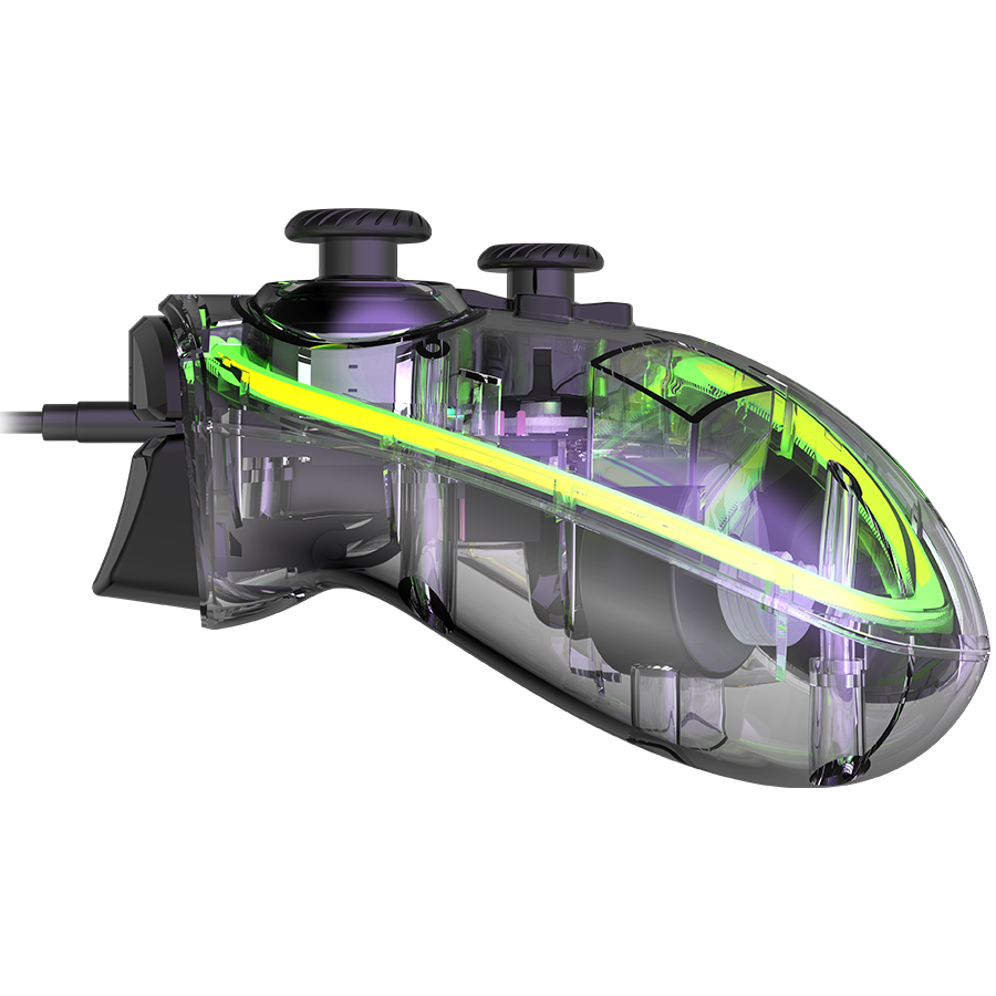 CANYON Kontroler GPW-02 BT+Dongle Brighter Bezprz. Transparent