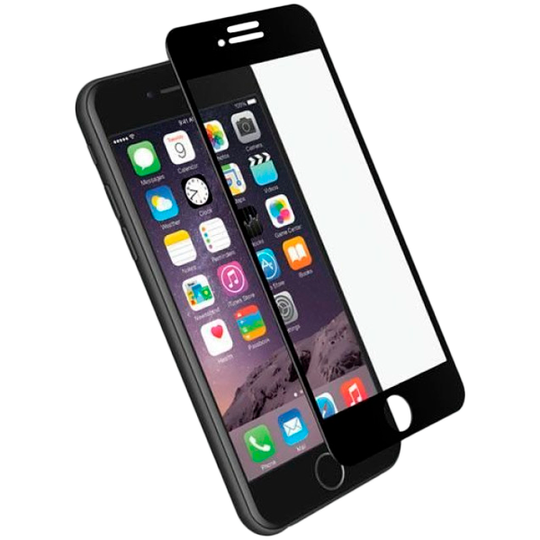CYGNETT 3D curved 9H, Osłona ekranu, Utwardzone szkło, iPhone7, Czarna-1