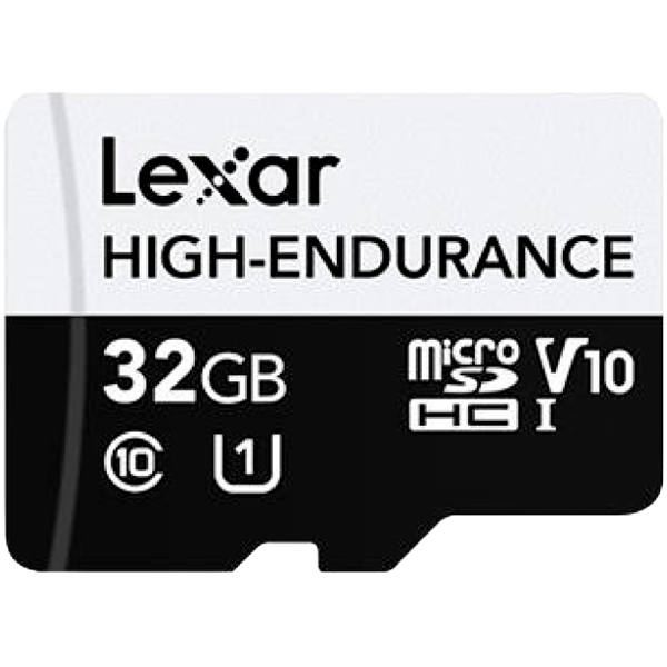 LEXAR HIGH ENDURANCE 32GB microSDHC 100MB/s C10 A1 V10 U1-1