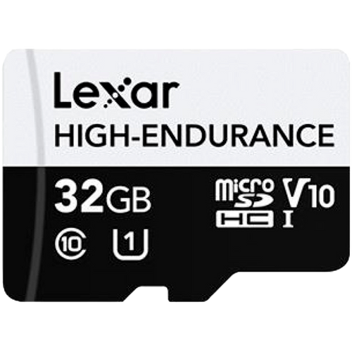 LEXAR HIGH ENDURANCE 32GB microSDHC 100MB/s C10 A1 V10 U1