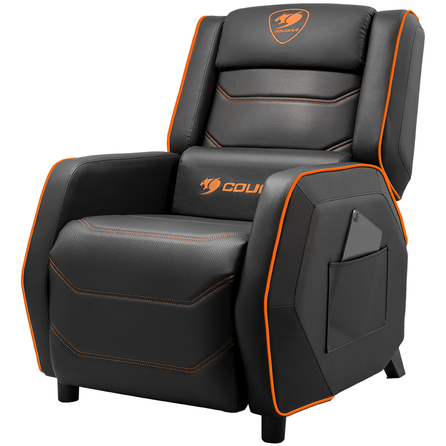 COUGAR Sofa Gamingowa Ranger S, Czarno Pomarańczowa