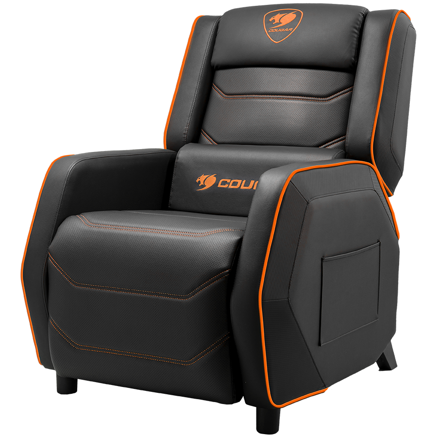 COUGAR Sofa Gamingowa Ranger S, Czarno Pomarańczowa