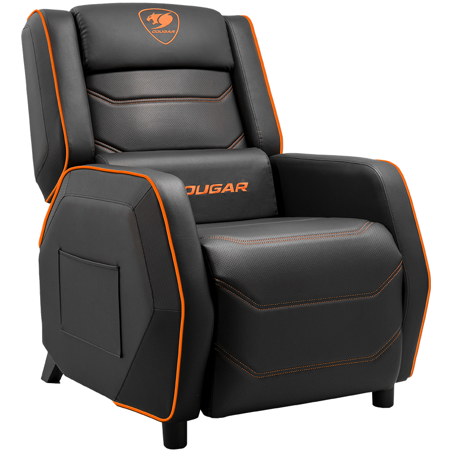 COUGAR Sofa Gamingowa Ranger S, Czarno Pomarańczowa