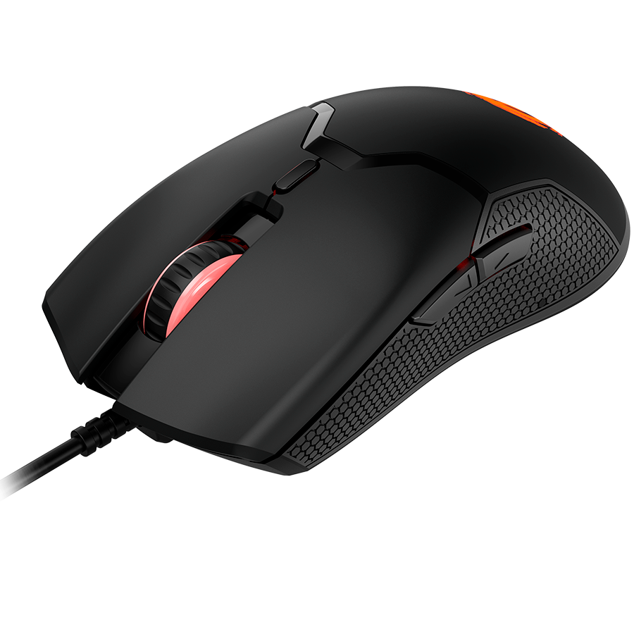CANYON Mysz gamingowa Carver GM-116 6 Przyc. Przew. Czarna