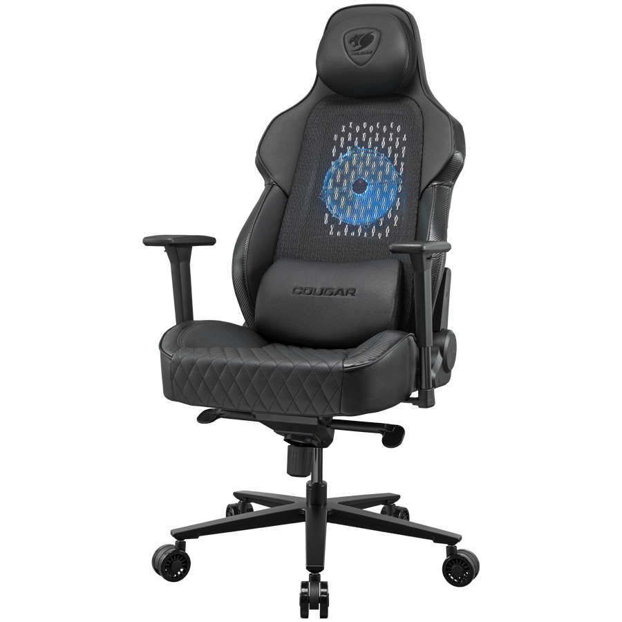 COUGAR Fotel Gamingowy NxSys Aero, Czarny-2