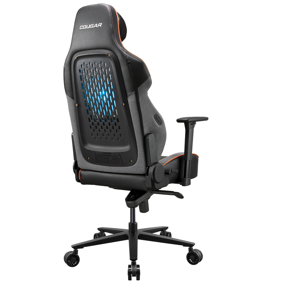 COUGAR Fotel Gamingowy NxSys Aero, Czarno Pomarańczowy