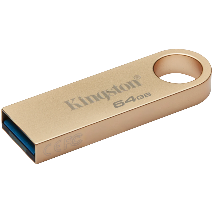 Kingston 64GB 220MB/s Metal USB 3.2 Gen 1 DataTraveler SE9 G3-1