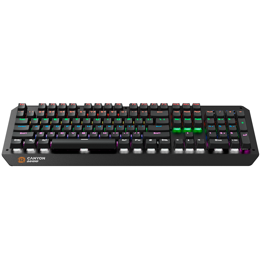 CANYON Klawiatura gamingowa Hazard GK-6 RGB US Przewodowa Czarna-2