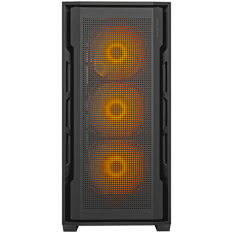 COUGAR Obudowa Uniface RGB , Midi Tower, Czarna