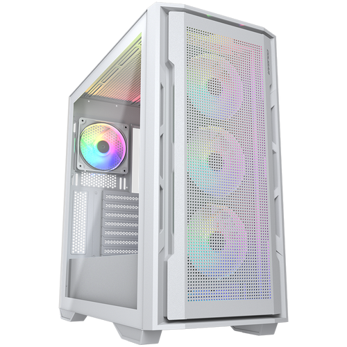 COUGAR Obudowa Uniface RGB White, Midi Tower