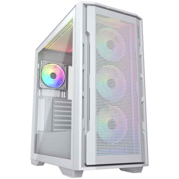 COUGAR Obudowa Uniface RGB White, Midi Tower