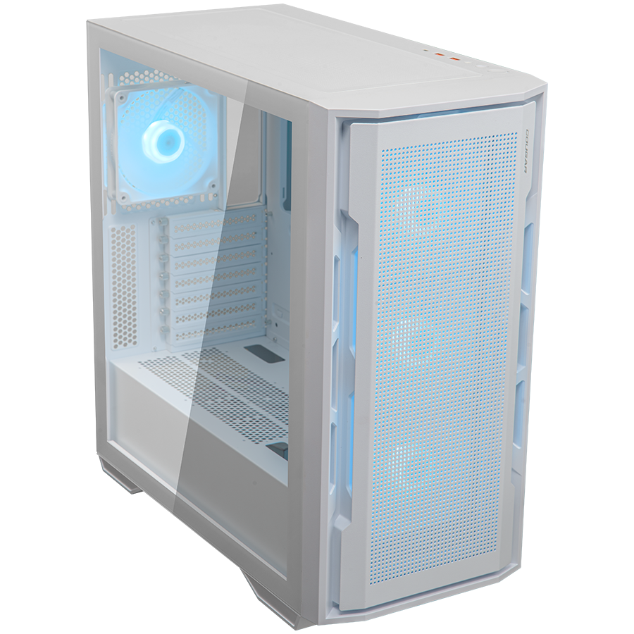 COUGAR Obudowa Uniface RGB White, Midi Tower-8