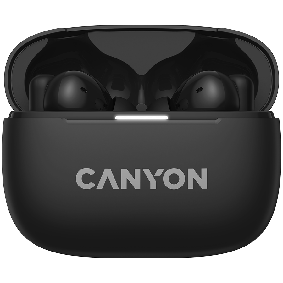 CANYON Słuchawki dokanałowe OnGo 10 ANC i ENC Czarne