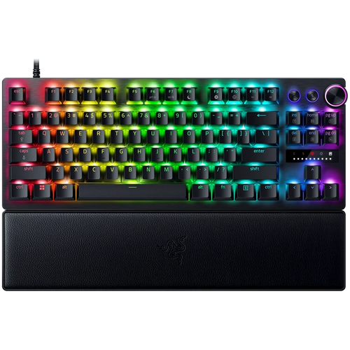 RAZER Klawiatura Gamingowa Przewodowa Huntsman V3 Pro Tenkeyless, układ US