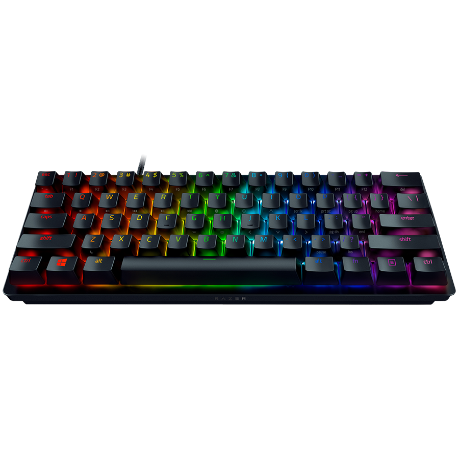 RAZER Klawiatura Gamingowa Przewodowa Huntsman V3 Pro Mini, układ US-2