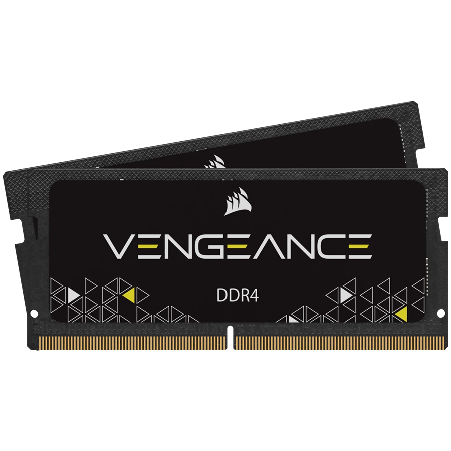 CORSAIR DDR4 VENGEANCE Series Memory Kit 3200MT/s, 16GB (2 x 8GB) SODIMM 3200MHz, 22-22-22-53, 1.2V-1