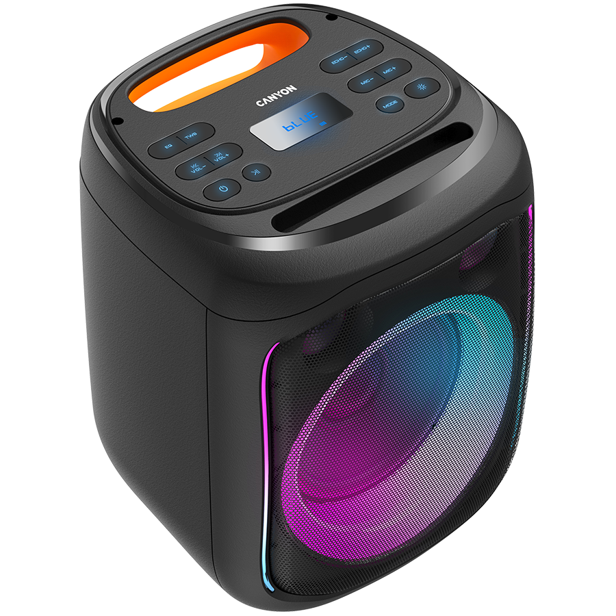 CANYON Głośnik Bluetooth OnFun 5 Partybox 40W RGB Czarny