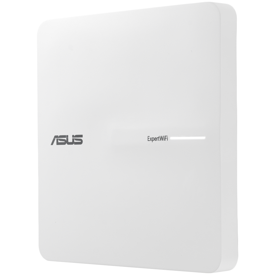 ASUS ExpertWiFi EBA63 AX3000 Dual-Band WiFi 6 (802.11ax) PoE Access Point, support up to 5 SSIDs and VLAN, Self-defined Network, support PoE & PoE+, easy management app, AiMesh compatible-1