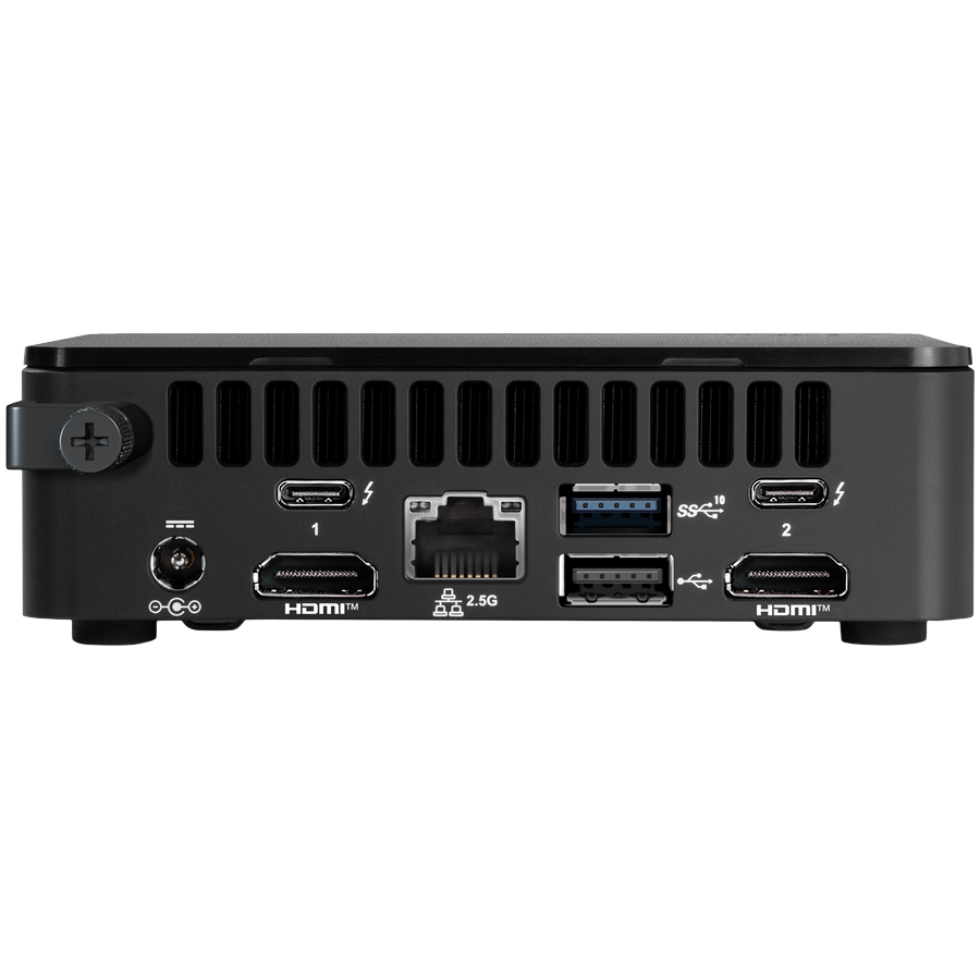 ASUS NUC 13pro/RNUC13L3KV700002I/Intel Core i7-1370P vPro/Intel Iris Xe Graphics/4xUSB/M.2 22x80 NVMe; 22x42 SATA/2,5Gbe LAN/2xHDMI/ 2x Thunderbolt 4 (USB-C+DP)/no Storage/no RAM/AX211.NGWG/no OS/EU Cord/Kit(L6)/EAN:4711387489994-2