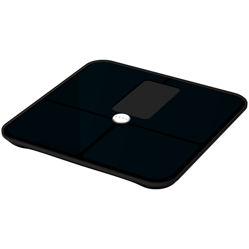 AENO BS2S Waga łazienkowa Smart 16 wskaźników ciała do 180 kg Czarna-2