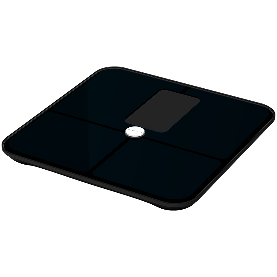 AENO BS2S Waga łazienkowa Smart 16 wskaźników ciała do 180 kg Czarna-7
