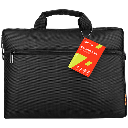 CANYON Torba na laptopa B-2 Biznesowa 15.6'' Czarna