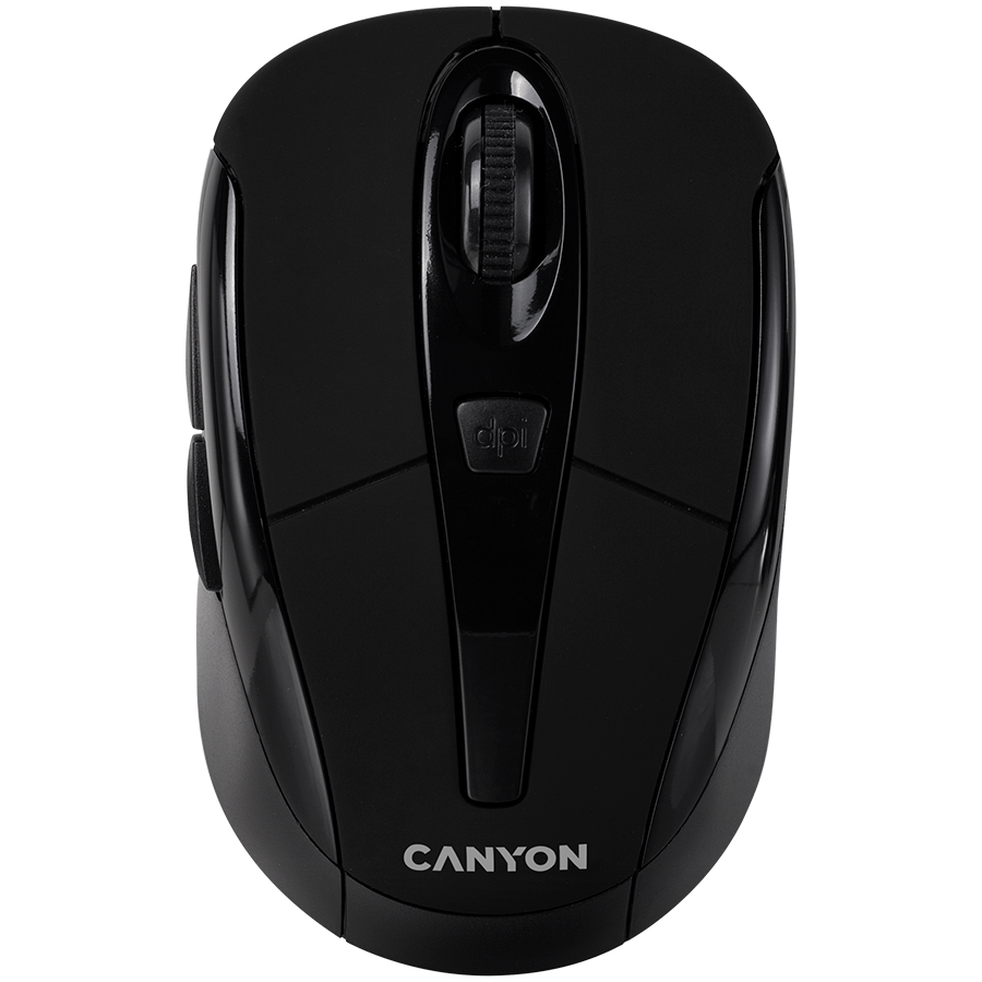 CANYON Mysz bezprzewodowa MSO-W6 Czarna