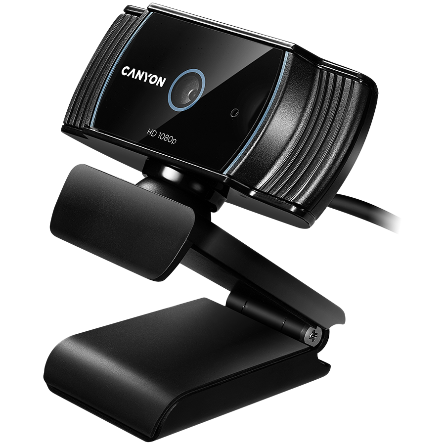 CANYON Kamera internetowa C5 Full HD 1080p Auto Focus Czarna