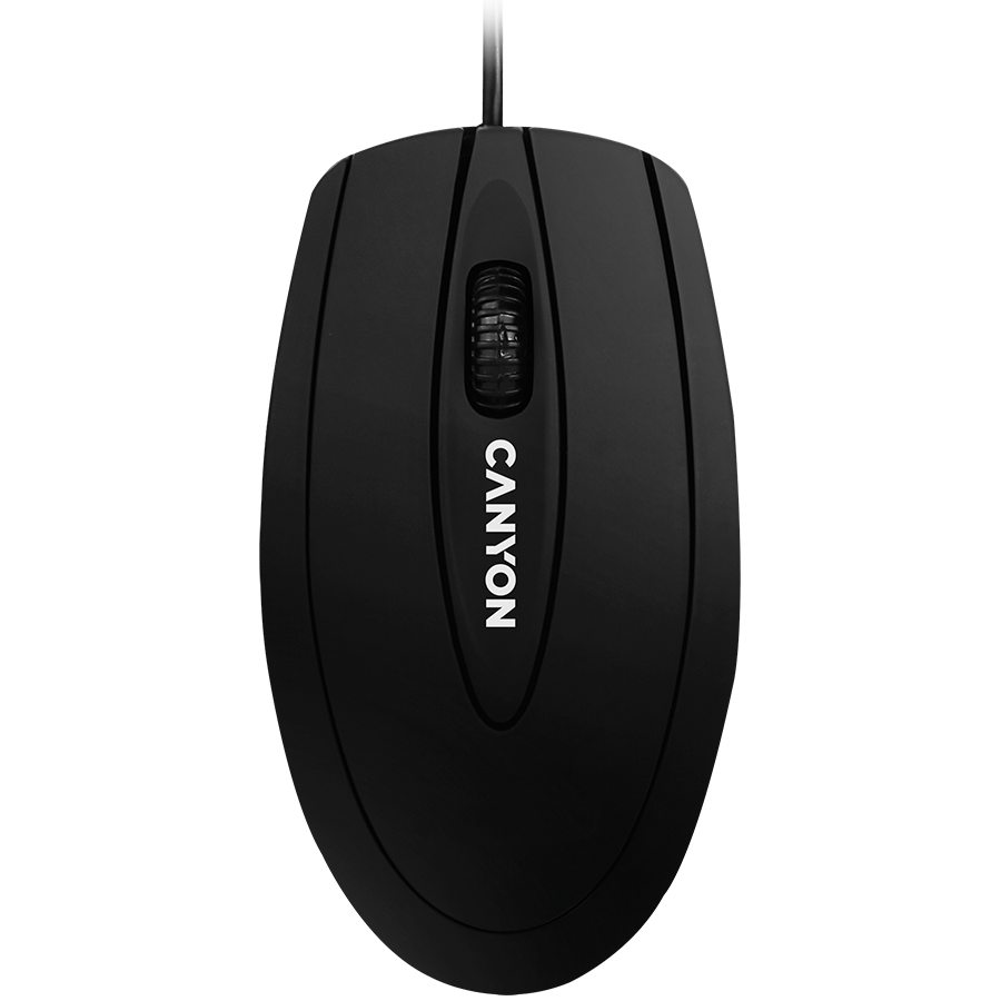 CANYON Mysz przewodowa CM-1 Czarna