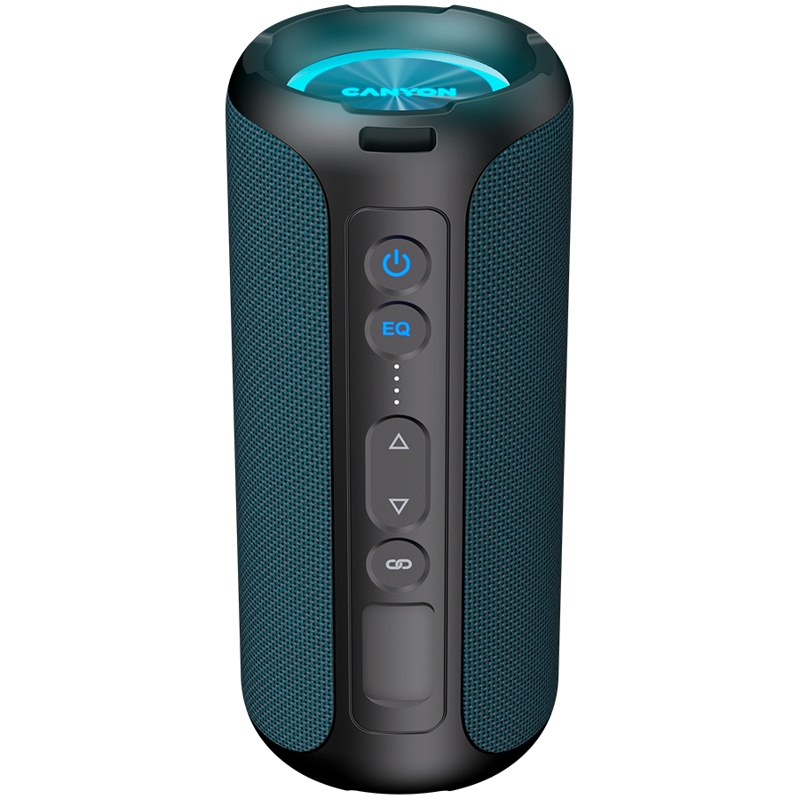 CANYON Głośnik Bluetooth OnMove 15W EQ TWS AUX Niebieski