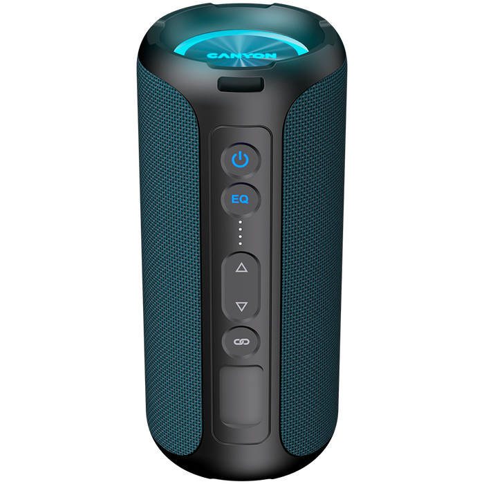 CANYON Głośnik Bluetooth OnMove 15W EQ TWS AUX Niebieski