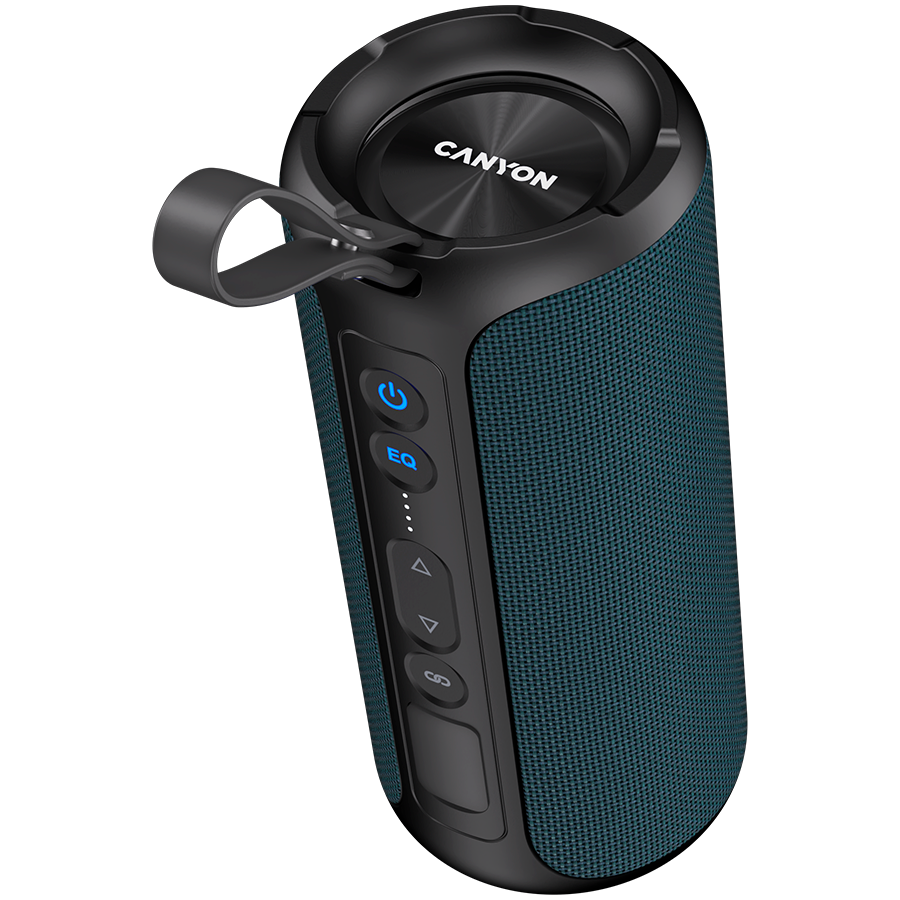 CANYON Głośnik Bluetooth OnMove 15W EQ TWS AUX Niebieski