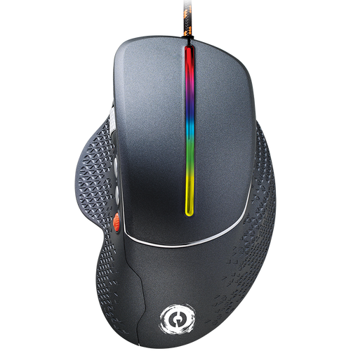 CANYON Mysz gamingowa Apstar GM-12 RGB 6 Przyc. Przew. Ciemnoszara