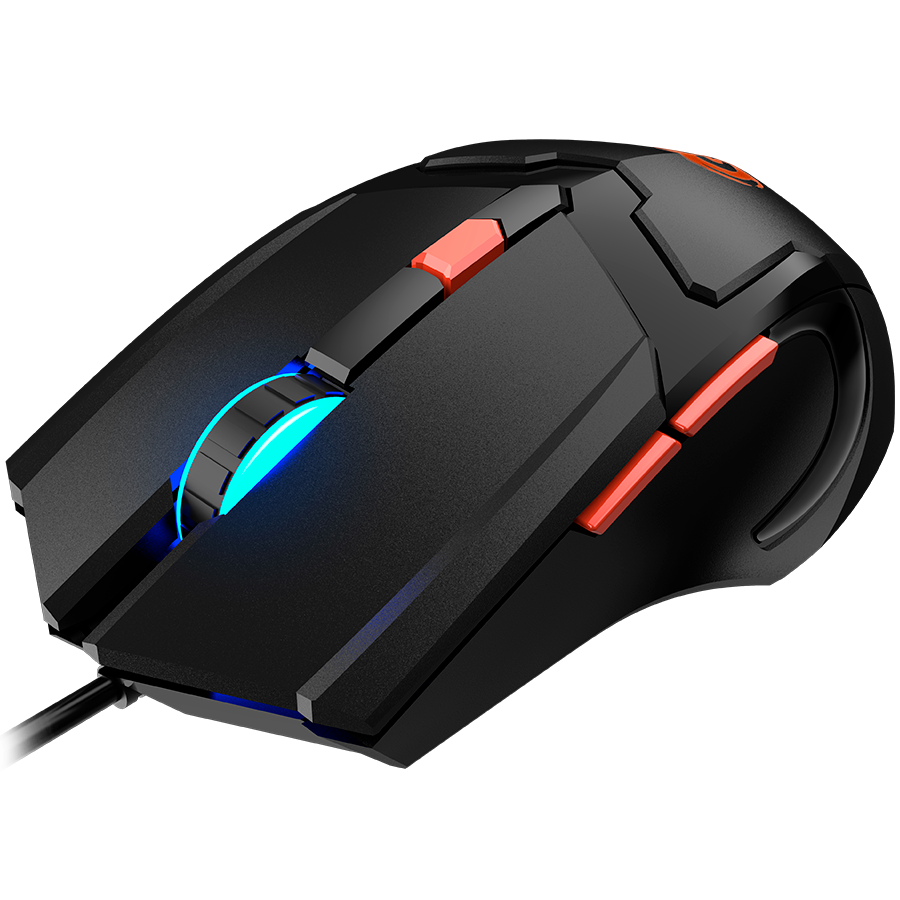 CANYON Mysz gamingowa Vigil GM-2 RGB 6 Przyc. Przew. Czarna