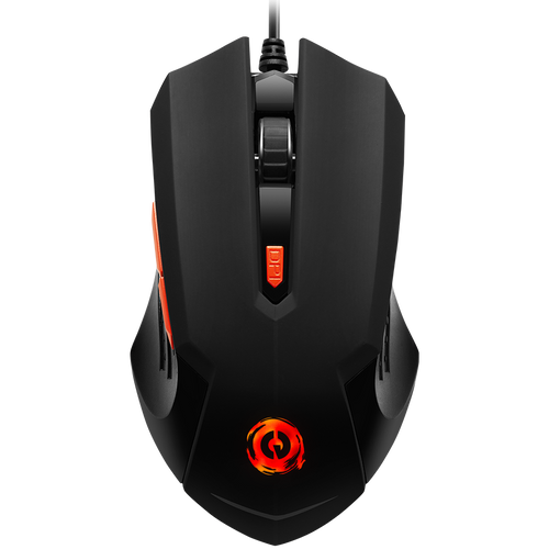 CANYON Mysz gamingowa Star Raider GM-1 RGB 6 Przyc. Przew. Czarna