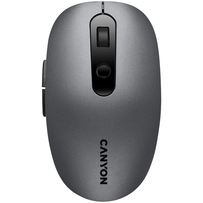 CANYON Mysz bezprzewodowa MW-9 Dwa Tryby Szara