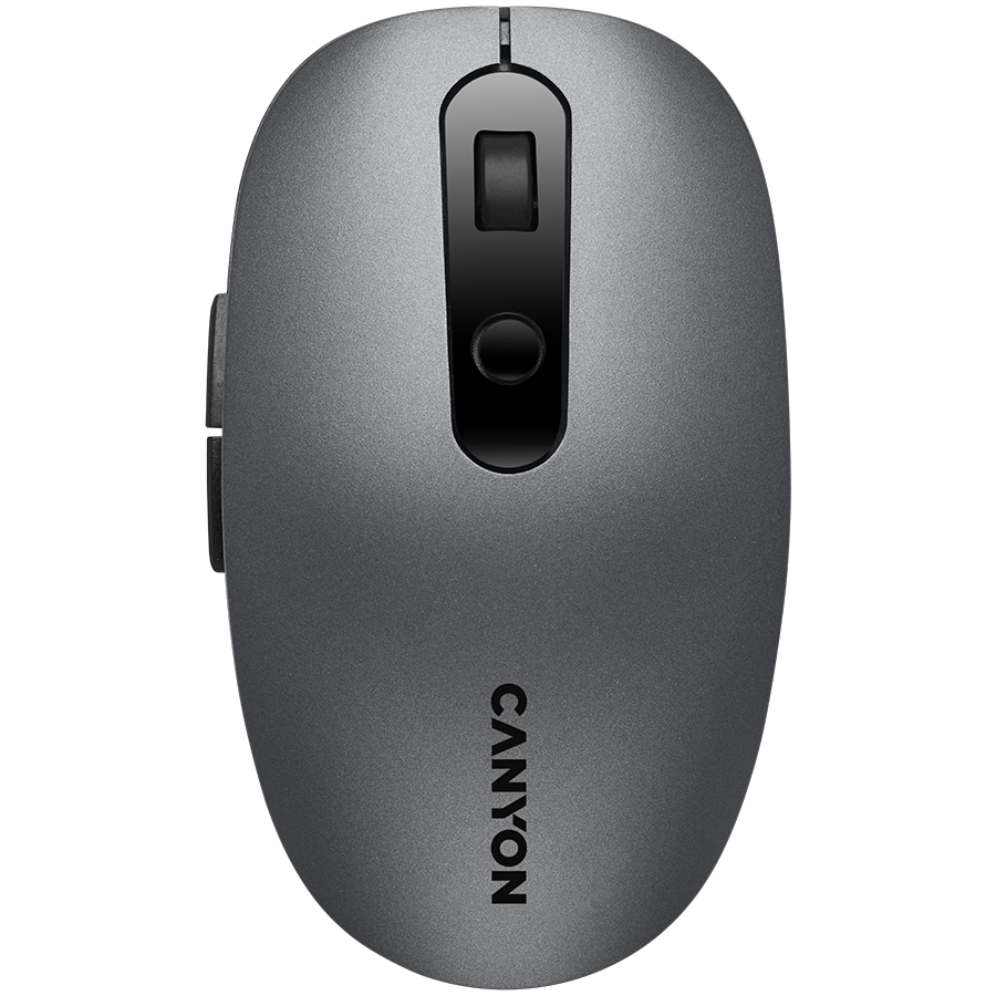 CANYON Mysz bezprzewodowa MW-9 Dwa Tryby Szara