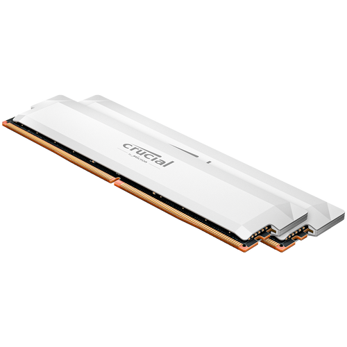 CRUCIAL PRO 32GB (2x16GB) UDIMM DDR5 6000 White Overclocking