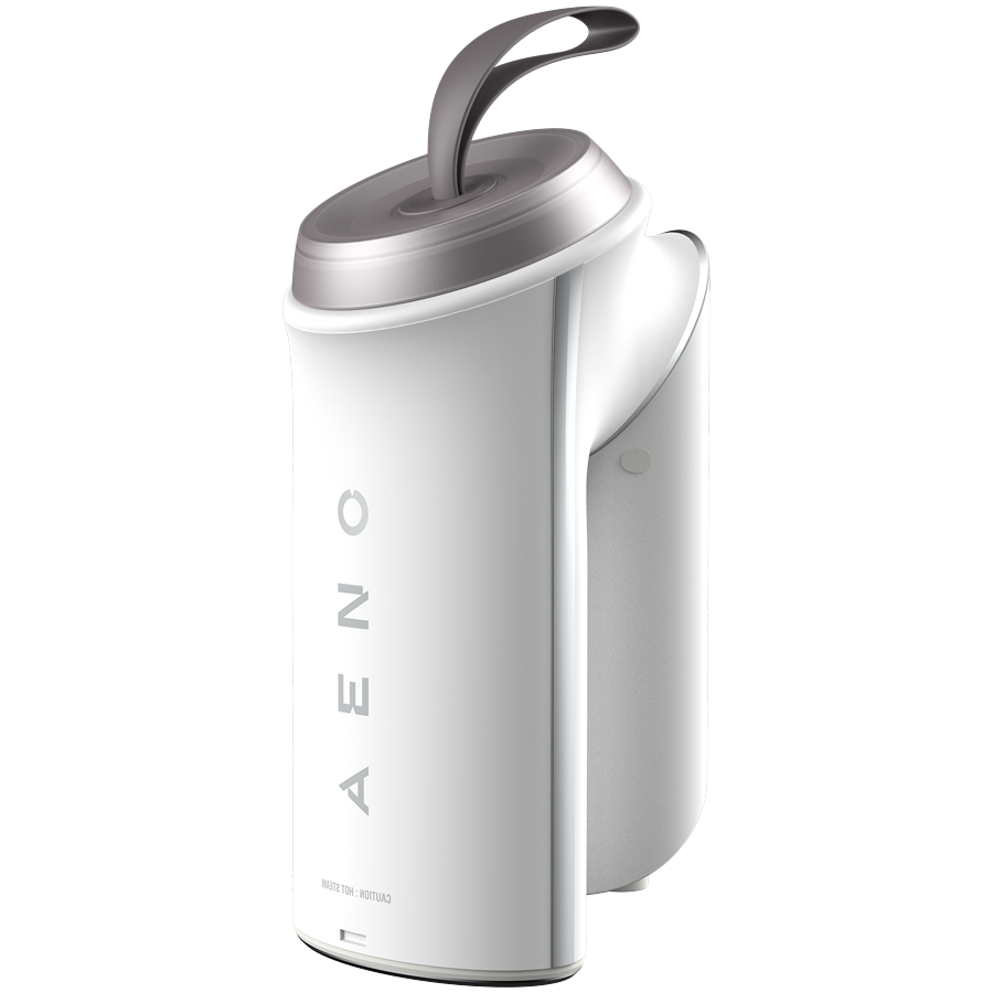 AENO GS4 Parownica do ubrań Składana 800 W Kompaktowa i podróżna Biała