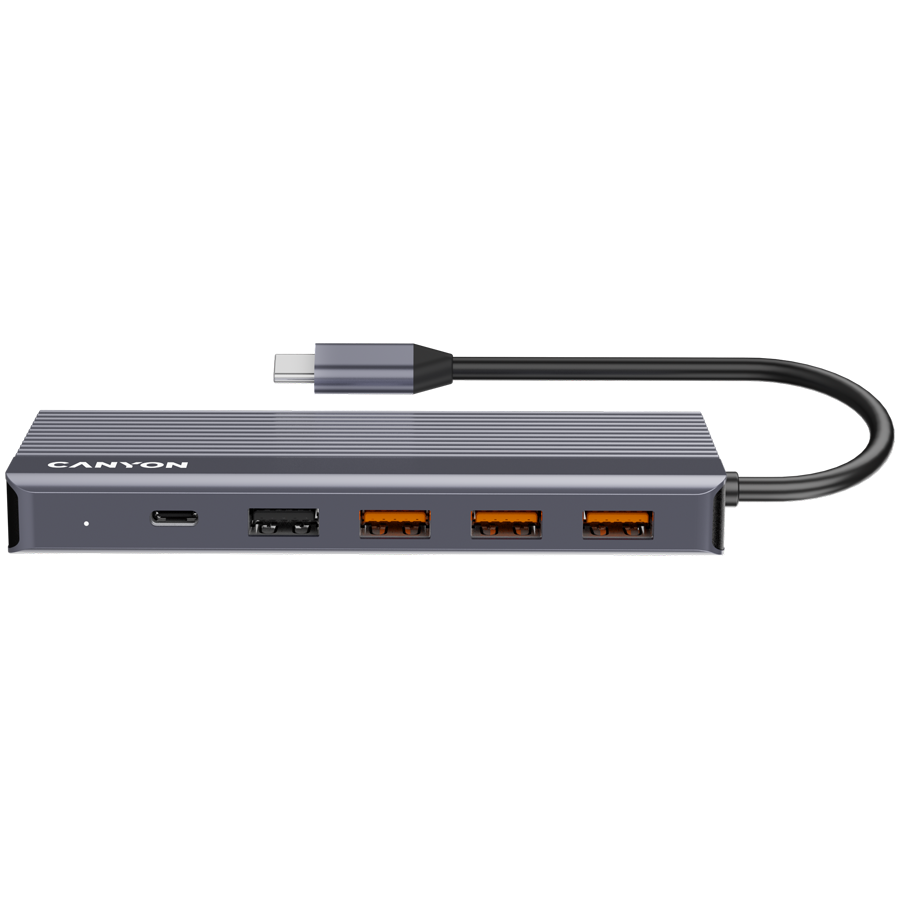 CANYON HUB DS-16 13 w 1 4k USB-C Szary