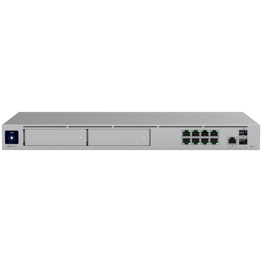 UBIQUITI UniFi Dream Machine Pro Max Cloud Gateway 2x WAN, 9x LAN