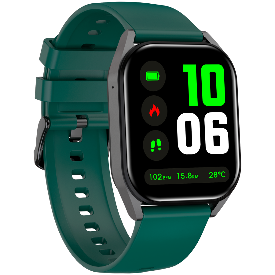 CANYON Smartwatch Chatter SW-58 BT-CALL Czarno - Zielony