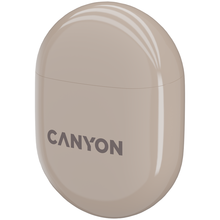 CANYON Słuchawki douszne TWS-6 Etui Beżowe