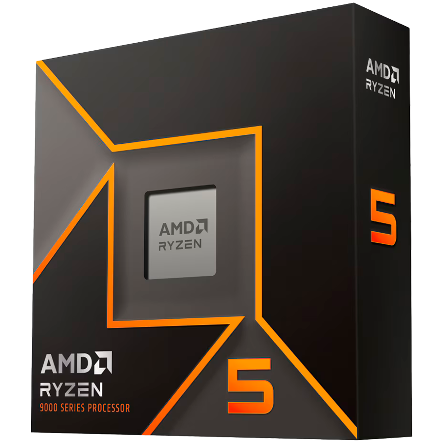 AMD Ryzen 5 9600X (3.90 GHz, 38 MB, 65W, AM5) BOX, with Radeon Graphics