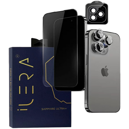 iLera Sapphire Ultra + Glass Szkło ochronne do iPhone 16