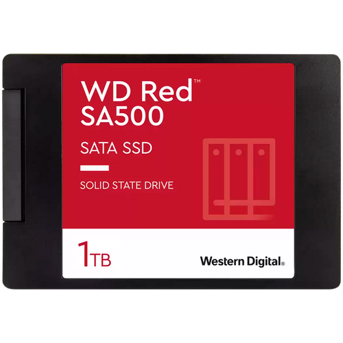 WD SSD Red (2.5'', 1TB, SATA III 6 Gb/s)
