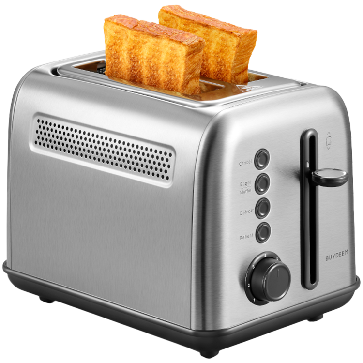 BUYDEEM Toster na 2 kromki, DT620E, Stainless Steel, EU-5