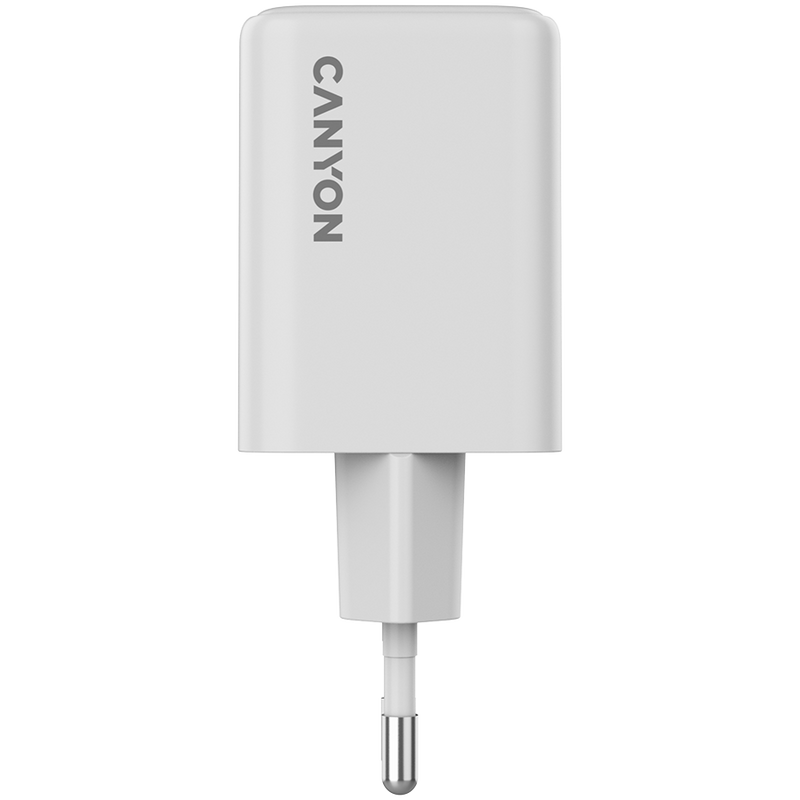 CANYON Ładowarka sieciowa CU45CC GaN 45W 2xPD EU Biała-2