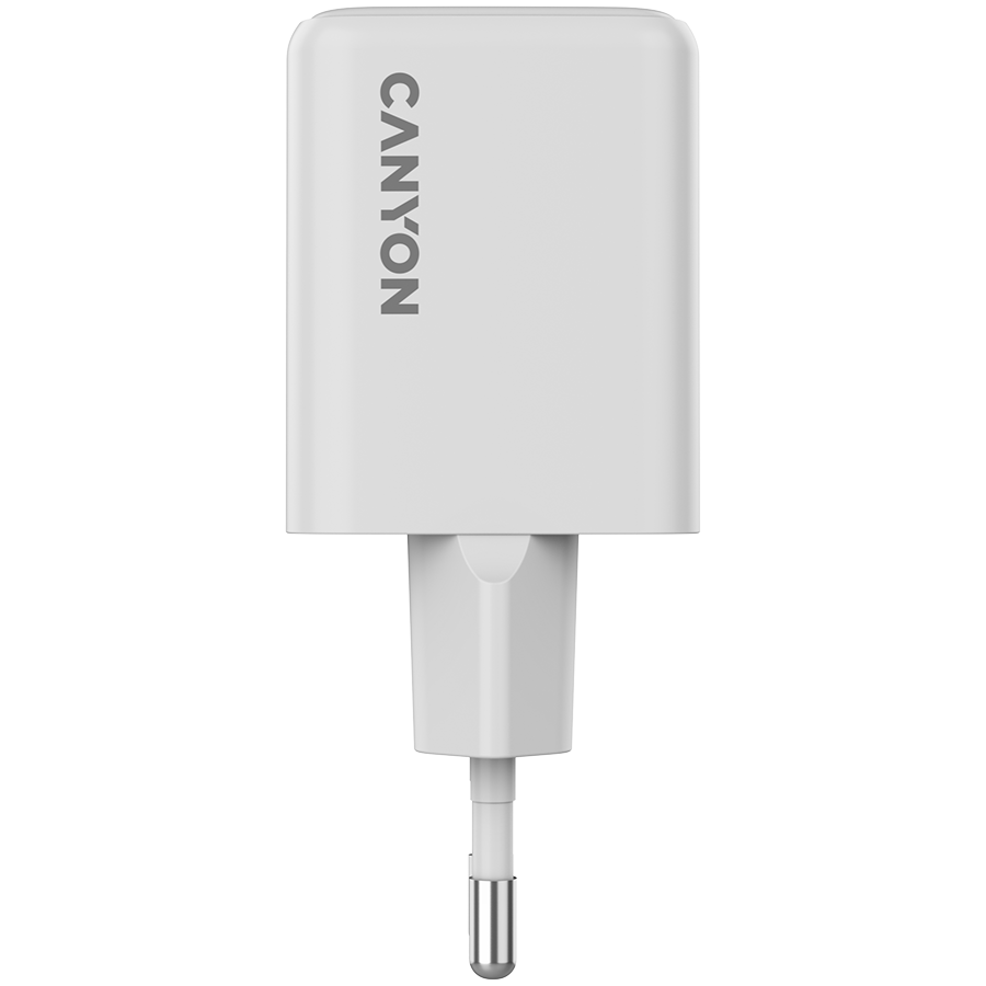 CANYON Ładowarka sieciowa CU35CC GaN 35W 2xPD EU Biała