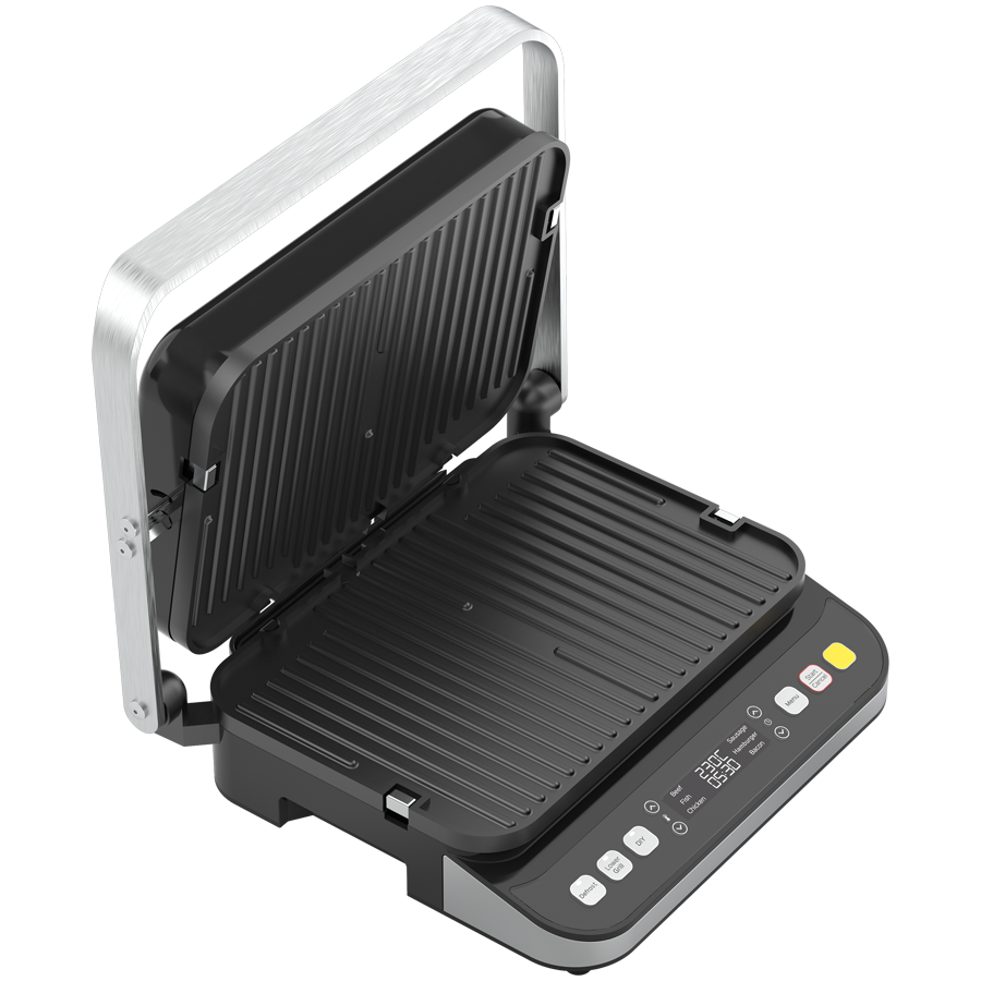 AENO EG5 Grill elektryczny 2000W 6 programów Rozmrażanie 320x220 Czarny-3